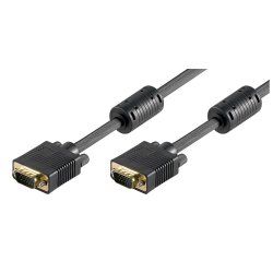 Microconnect MONGG1FB câble VGA 1 m VGA (D-Sub) Noir