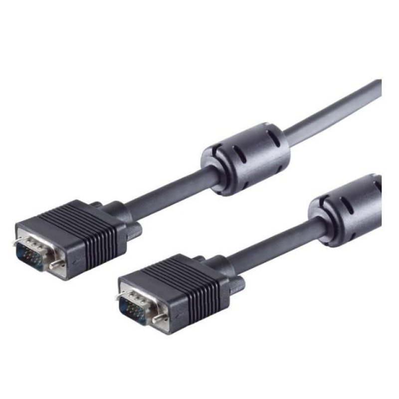 Microconnect MONGG10FB câble VGA 10 m Noir