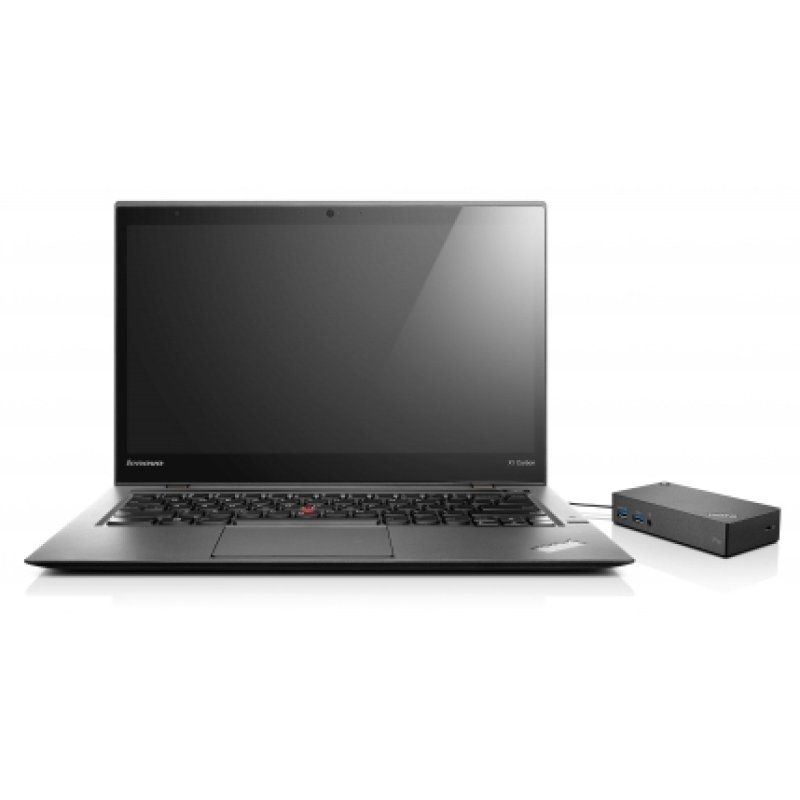 Lenovo ThinkPad USB 3.0 Pro Dock Avec fil USB 3.2 Gen 1 (3.1 Gen 1) Type-A Noir