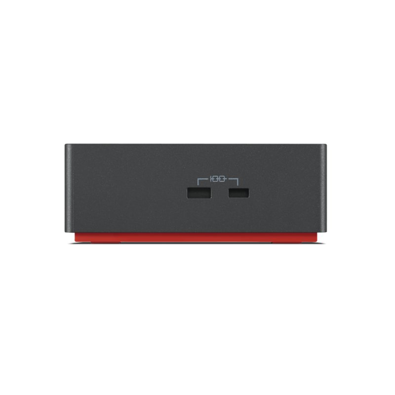 Lenovo 40B00300IT station d'accueil Avec fil Thunderbolt 4 Noir, Rouge