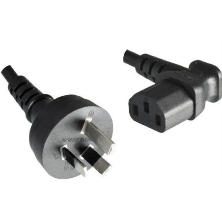 Microconnect PE010418AUSTRALIA-A câble électrique Noir 1,8 m Prise d'alimentation type I Coupleur C13