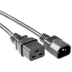 Microconnect PE0191405 câble électrique Noir 0,5 m Coupleur C19 Coupleur C14