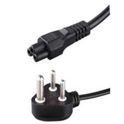 Microconnect PE010818SOUTHAFRICA2 câble électrique Noir 1,8 m Prise d'alimentation type M Coupleur C5