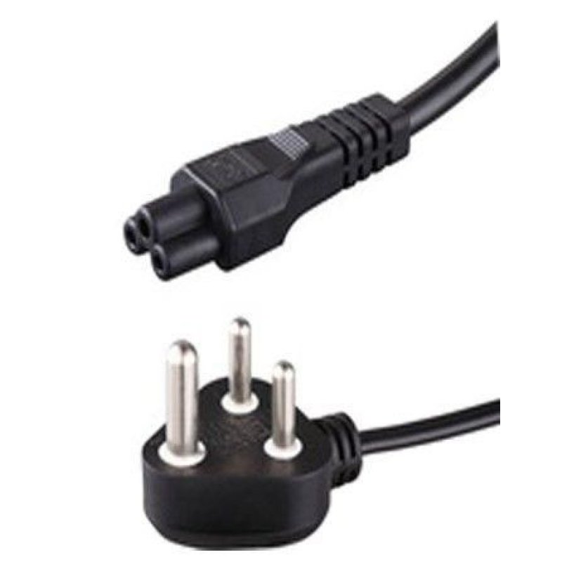 Microconnect PE010818SOUTHAFRICA2 câble électrique Noir 1,8 m Prise d'alimentation type M Coupleur C5