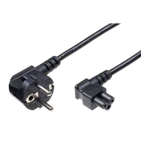 Microconnect PE010830A power cable Black 3 m C5 coupler CEE7/7