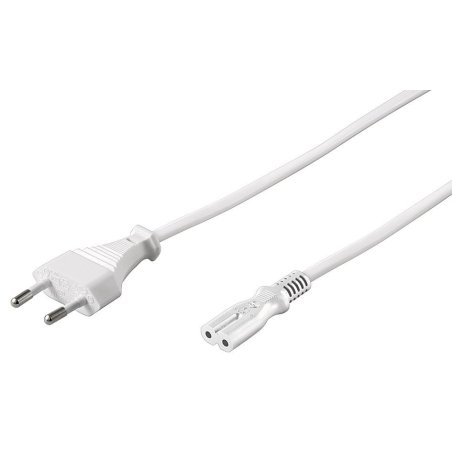 Microconnect PE030705W câble électrique Blanc 0,5 m Prise d'alimentation type C Coupleur C7