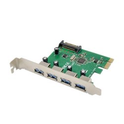 USB 3.0 4 port PCIe card