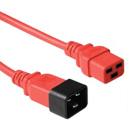 Red power cable C20-F to