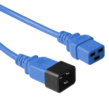 Microconnect PE2019B09 câble électrique Bleu 0,9 m Coupleur C20 Coupleur C19