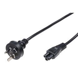 Microconnect PE010818AUSTRALIA câble électrique Noir 1,8 m Coupleur C5