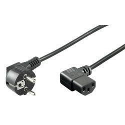Microconnect PE010530 câble électrique Noir 3 m CEE7/7 Coupleur C13