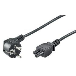 Microconnect PE010810 câble électrique Noir 1 m Coupleur C5