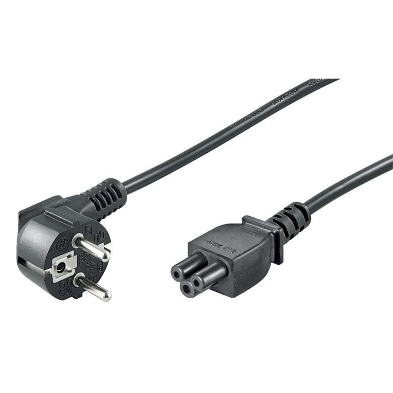 Microconnect PE010810 câble électrique Noir 1 m Coupleur C5