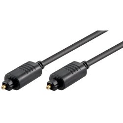 Microconnect TT650BKAD audio cable 5 m TOSLINK Black