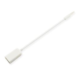 Microconnect AUDUSBFW audio cable 0.2 m 3.5mm USB Type-A White