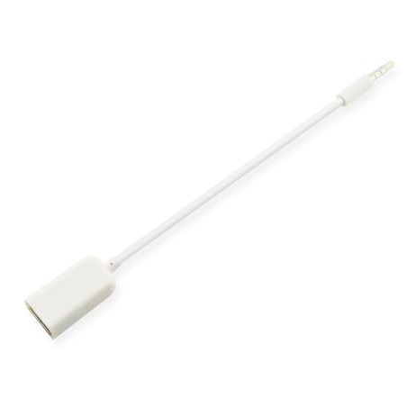 Microconnect AUDUSBFW audio cable 0.2 m 3.5mm USB Type-A White