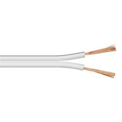 Microconnect AUDSPEAKER2-50C câble audio 50 m Blanc