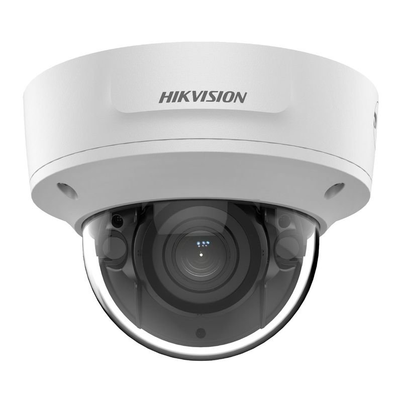 Hikvision - DS-2CD2743G2-IZS - Caméra réseau dôme varifocale motorisée AcuSense 4 MP.