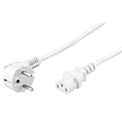 Microconnect PE010430W power cable White 3 m C13 coupler