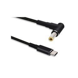 Microconnect USBC-DC-5A cable gender changer 5.5*2.5 Black