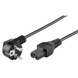Power Cord CEE 7/7 - C15 2m