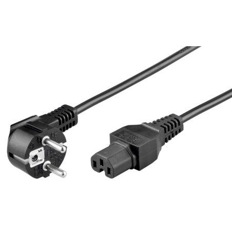 Microconnect PE010419 power cable Black 2 m C15 coupler