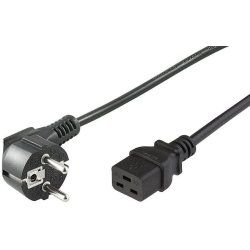 Microconnect PE0771902 power cable Black 1.8 m CEE7/7 C19 coupler