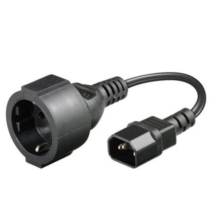 Power Cord C14 -Schuko M-F