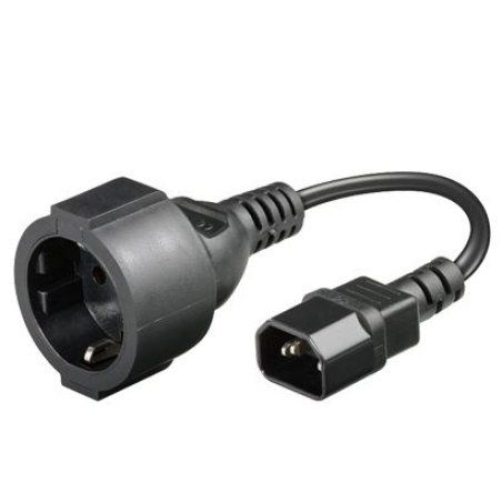 Power Cord C14 -Schuko M-F