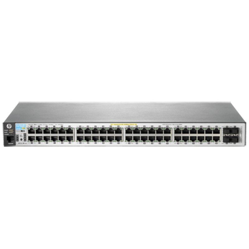 HPE Aruba Networking Aruba 2530 48G PoE Managed L2 Gigabit Ethernet (10/100/1000) Power over Ethernet (PoE) 1U Grey