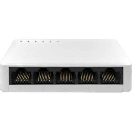 eSTUFF GLB236050 network switch Unmanaged Gigabit Ethernet (10/100/1000) White