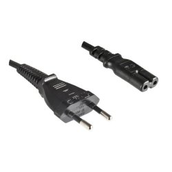 DINIC CB-8-ZH power cable Black 1.8 m Power plug type C C7 coupler
