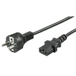 Microconnect PE0204100 câble électrique Noir 10 m CEE7/7 Coupleur C13