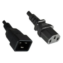 PowerCord C13-C20 0.5M Black