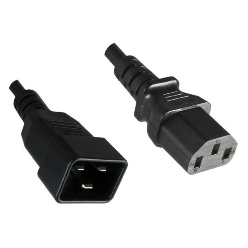 PowerCord C13-C20 0.5M Black