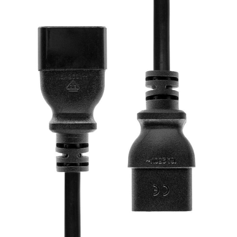ProXtend PC-C19C20-005 câble électrique Noir 5 m Coupleur C19 Coupleur C20