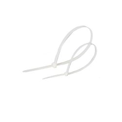 Lanview LVT551040 serre-câbles Attache de câble détachable Nylon Blanc 100 pièce(s)