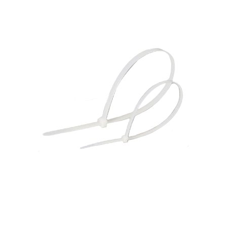 Cable tie white 7.5 x 350 mm