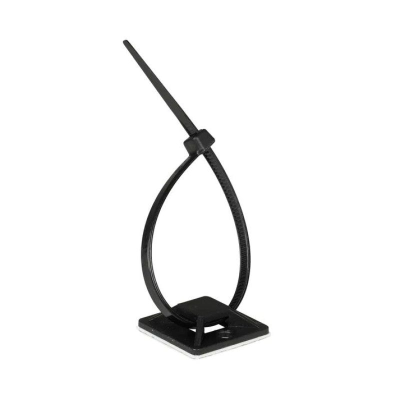 Lanview LVT-CABLEMOUNT-50B serre-câbles Polypropylène (PP) Noir 50 pièce(s)