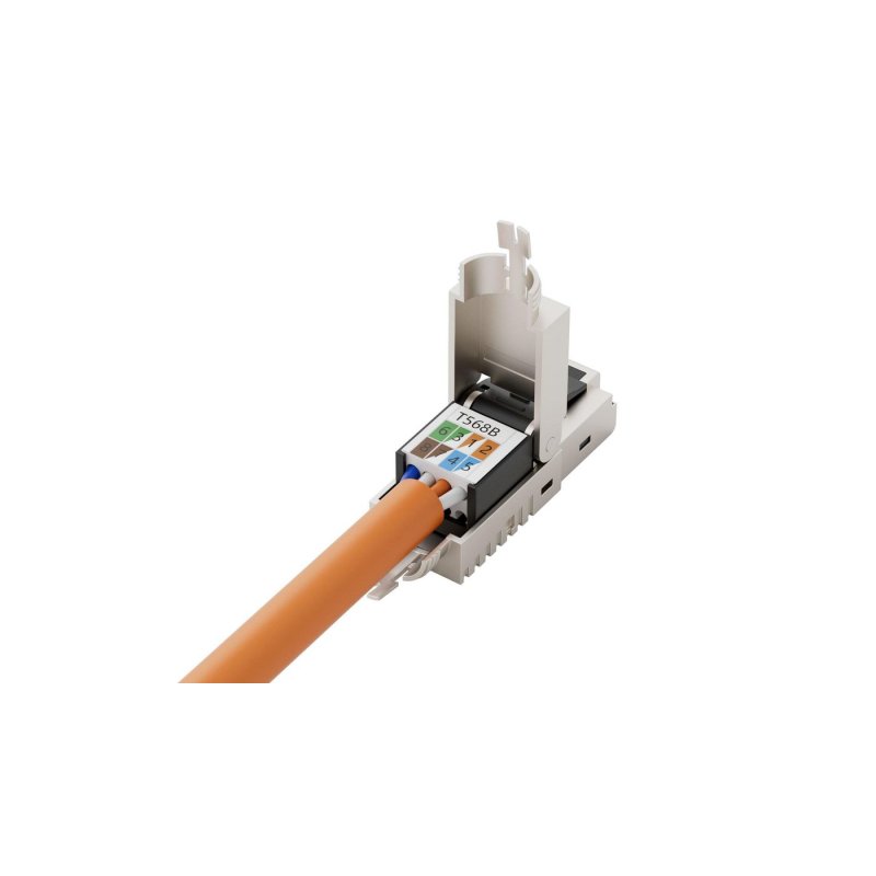 RJ45 FTP plug Cat6a for