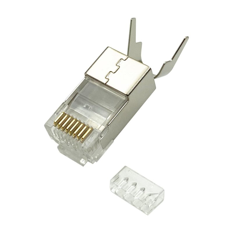 RJ45 STP plug Cat6a for