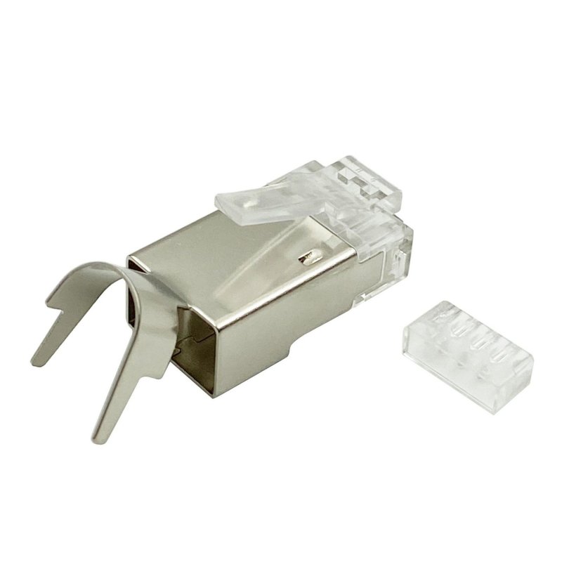 RJ45 STP plug Cat6a for
