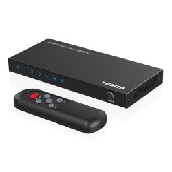 4K@60Hz HDMI Switch 4x1, HDCP