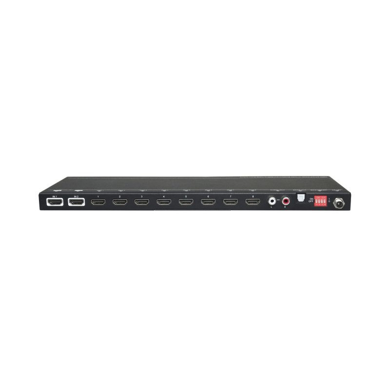 HDMI splitter switcher 2x8, 4K