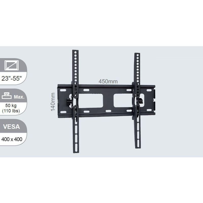 Vivolink VLMW2355T support pour téléviseur 139,7 cm (55") Noir