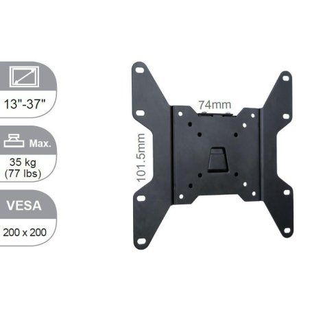 Vivolink VLMW1337 TV mount/stand 94 cm (37") Black