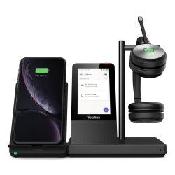 Yealink WH66 Dual Teams Systèmes de conférences audio personnelle Sans fil Arceau Bureau/Centre d'appels USB Type-A