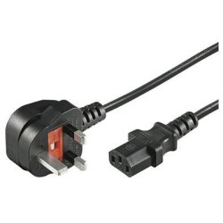 Power Cord UK Type G - C13 3M
