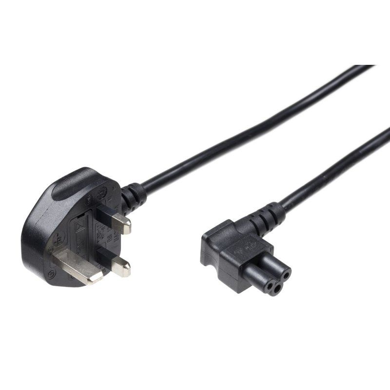 Microconnect PE090818A câble électrique Noir 1,8 m Prise d'alimentation type G Coupleur C5