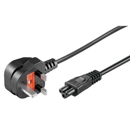 Power Cord UK - C5 1m Black